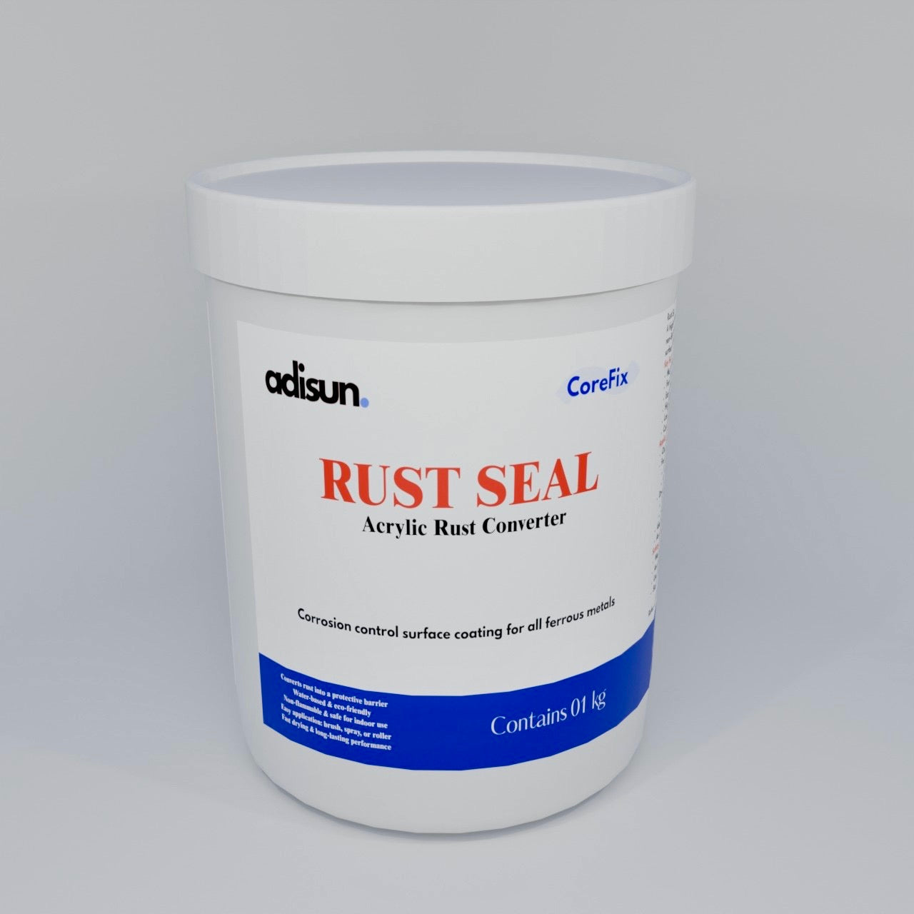 RUST SEAL: Rust Converter for All Metal Surfaces