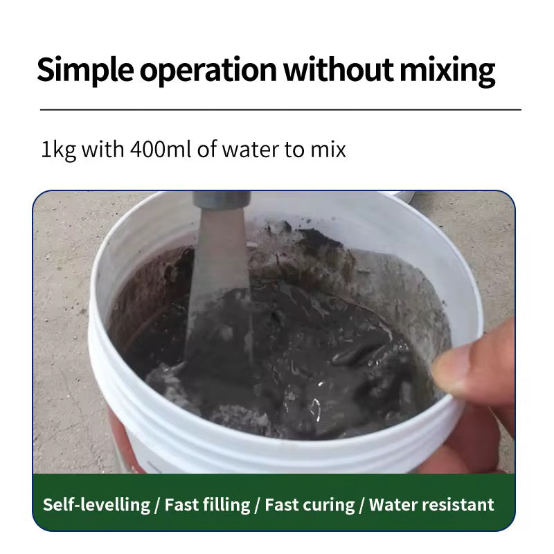 QUICK CRETE: Rapid Concrete Restoration and Waterproofing