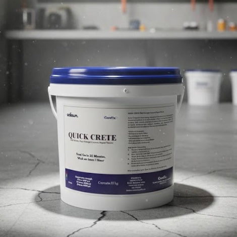 QUICK CRETE: Rapid Concrete Restoration and Waterproofing