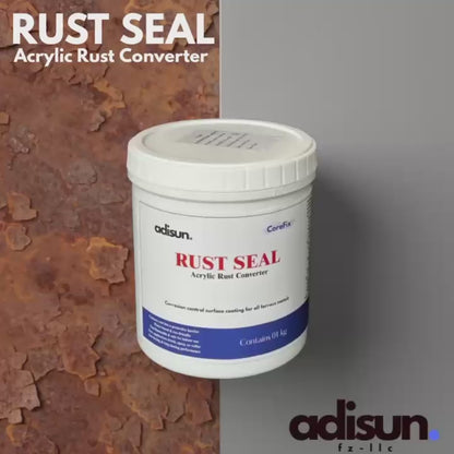 RUST SEAL: Rust Converter for All Metal Surfaces